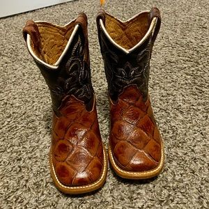 Authentic toddler cowboy boots